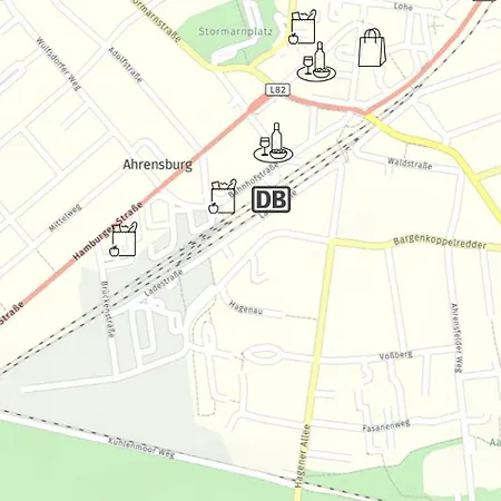 Apartment Have-a-nice-stay - Nahe Der U-bahn Nach Hamburg - 1 Minute Entfernt - Baecker & Restaurants 500m - Lidl 800m - Zentrum 1,5km Ahrensburg